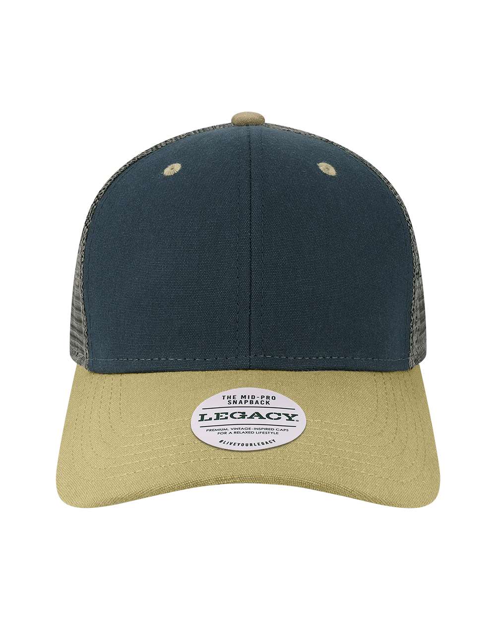 Legacy Mid-Pro Snapback Trucker Cap