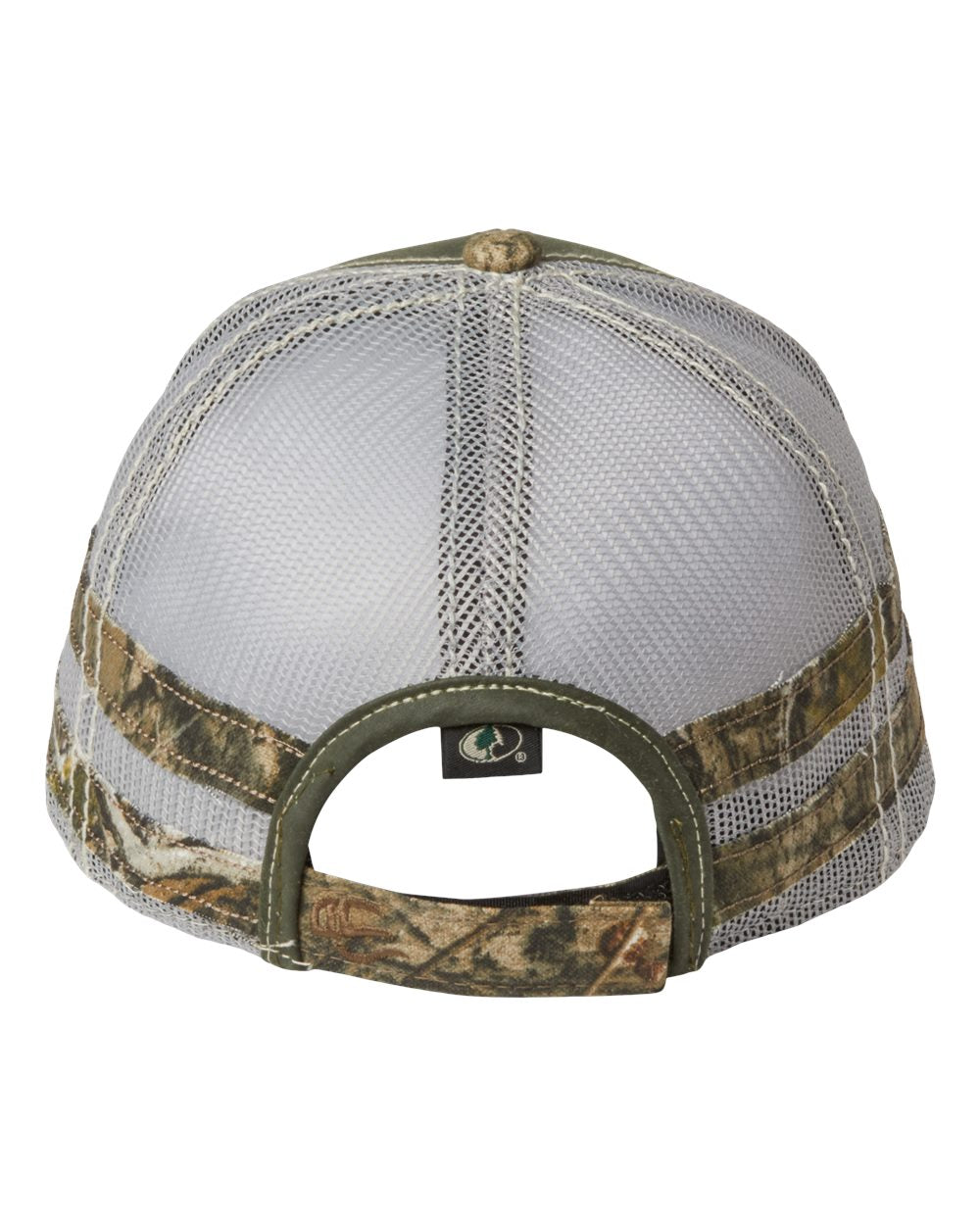 Outdoor Cap Frayed Camo Stripes Mesh-Back Cap