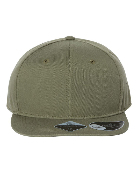 Atlantis Headwear James Sustainable Flat Bill Cap