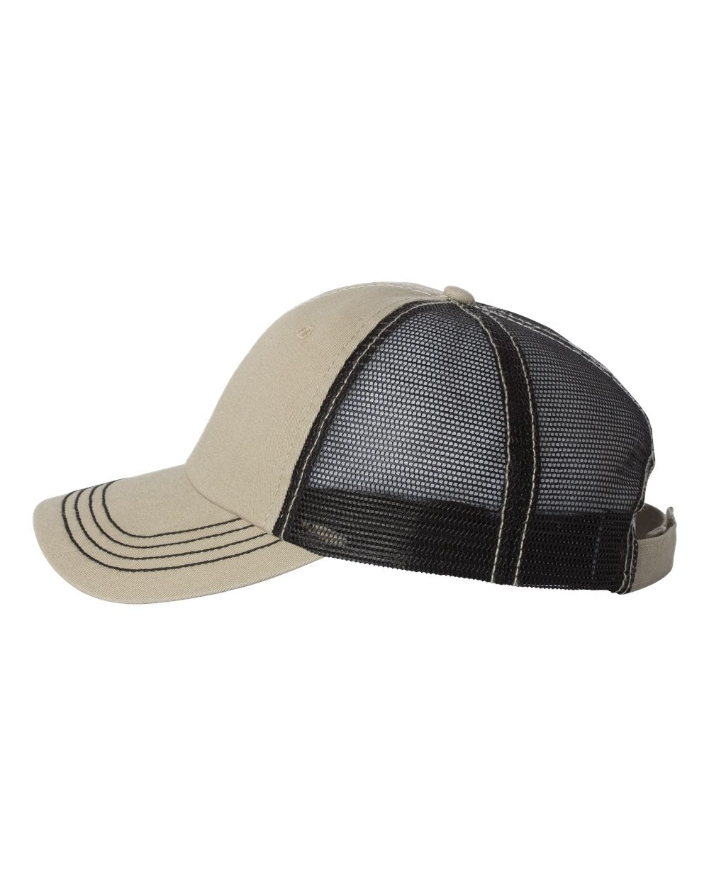 Mega Cap Washed Twill Trucker Cap