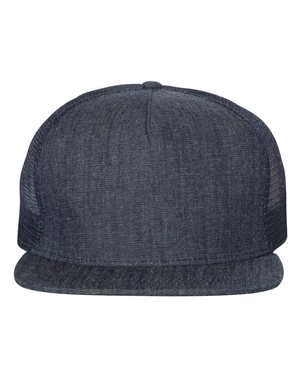 Mega Cap Flat Bill Trucker Cap