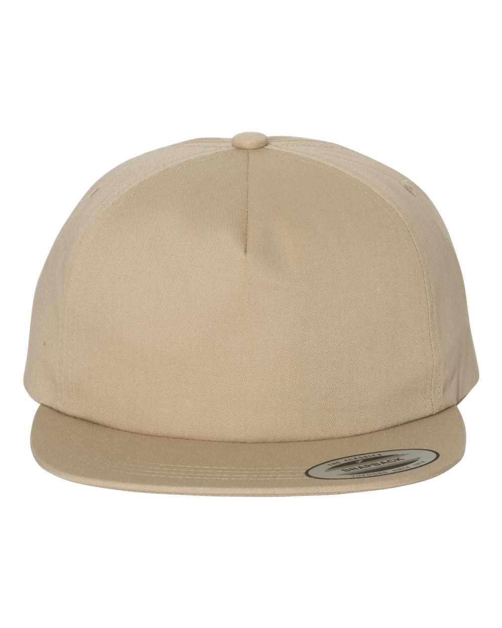 Yupoong Classic Unstructured Five-Panel Snapback Cap