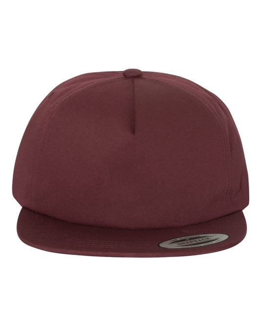 Yupoong Classic Unstructured Five-Panel Snapback Cap