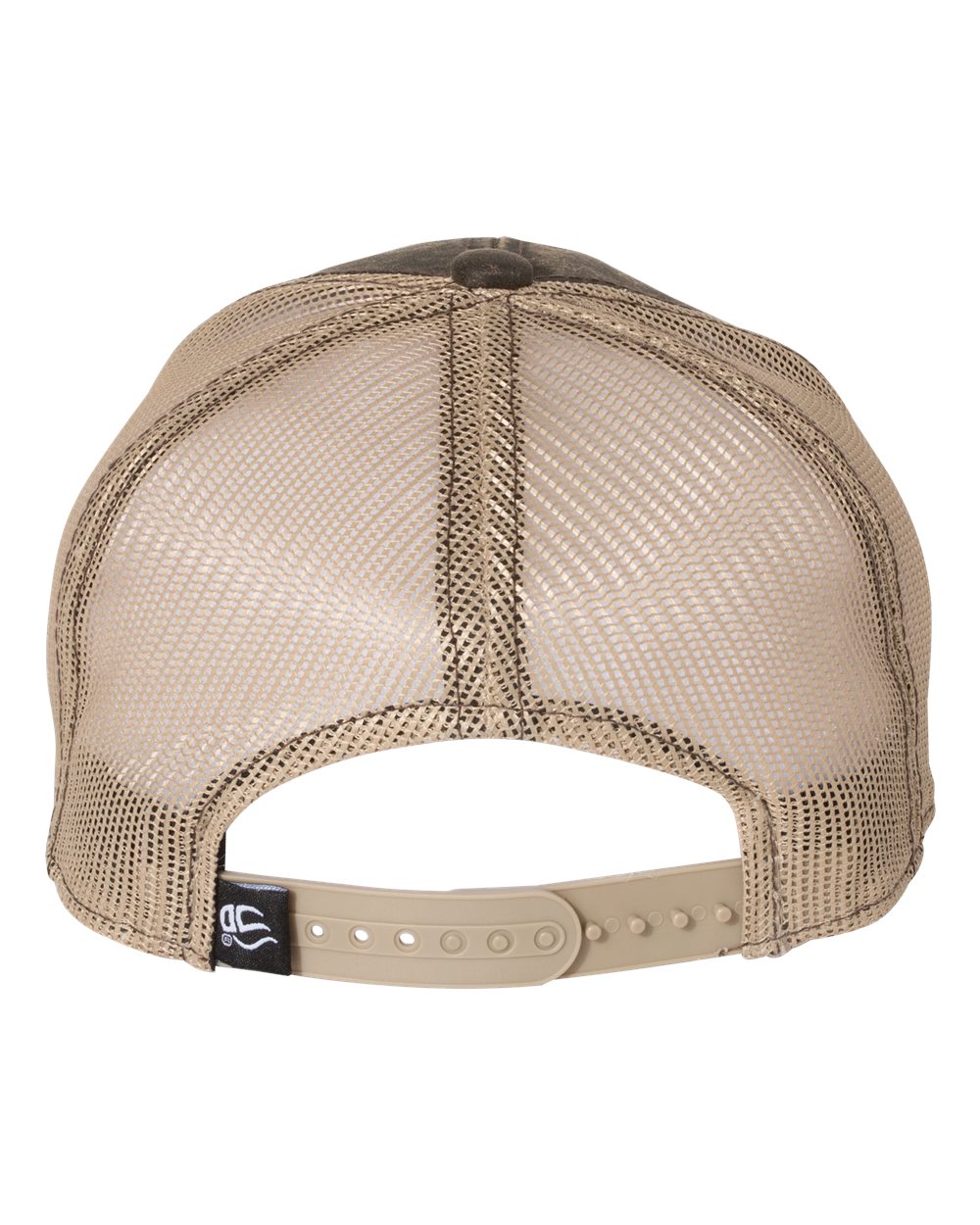 Outdoor Cap Distressed Camo Mesh-Back Cap