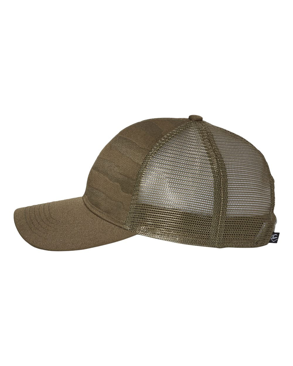 Outdoor Cap Debossed Stars and Stripes Mesh-Back Cap