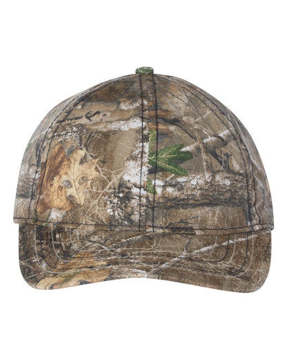 Outdoor Cap Camo Cap with American Flag Undervisor