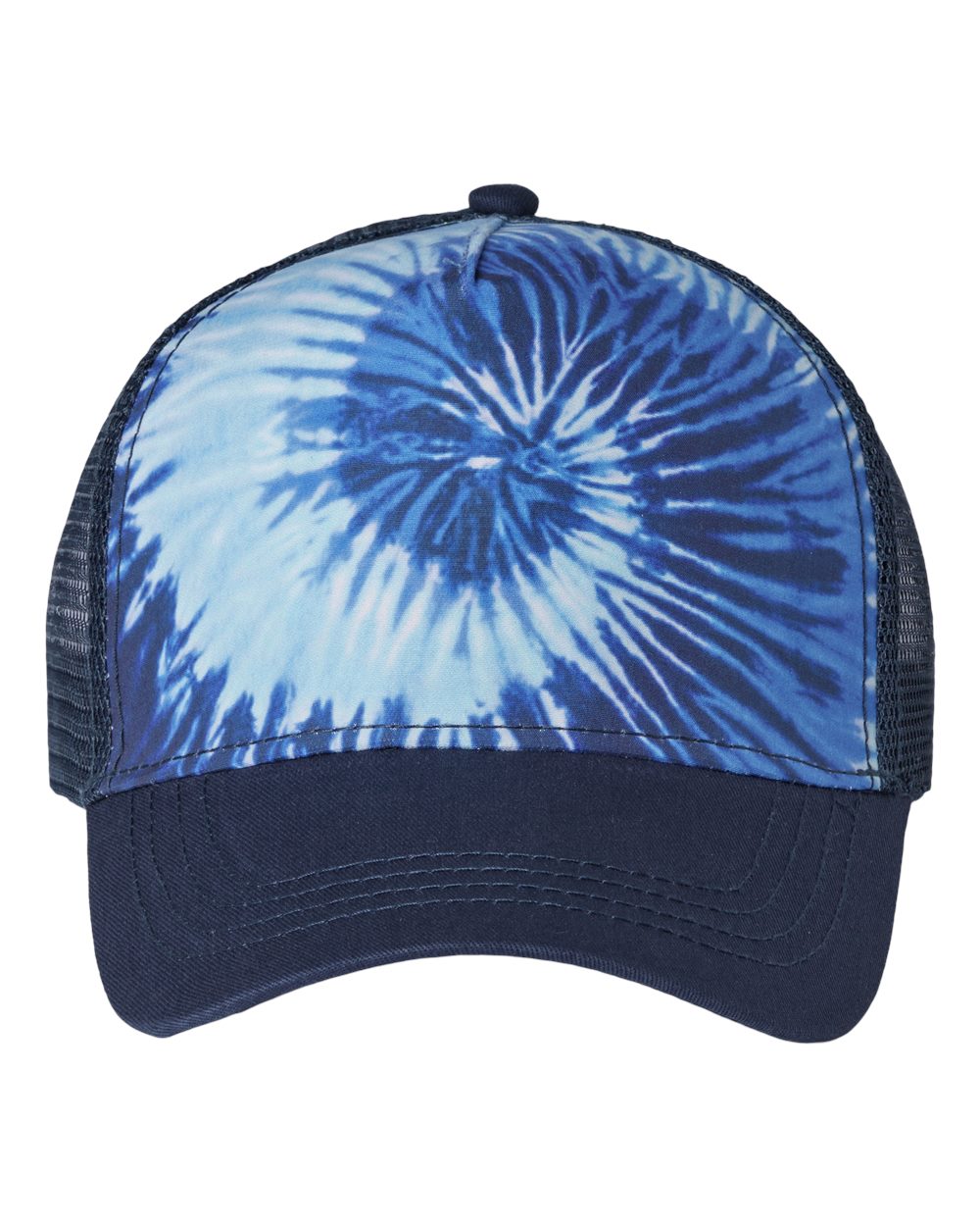 Colortone Tie-Dyed 5-Panel Trucker Cap