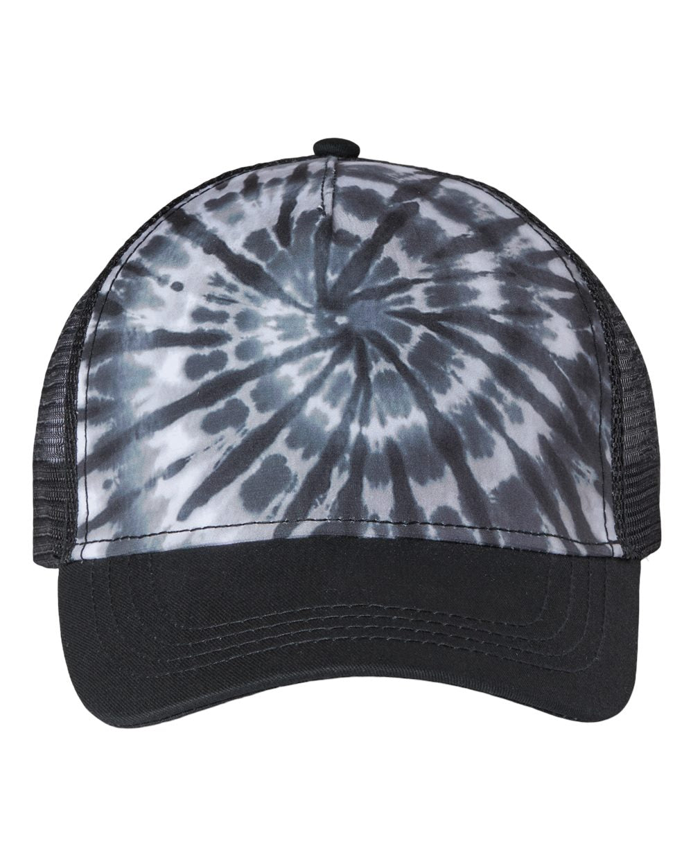 Colortone Tie-Dyed 5-Panel Trucker Cap