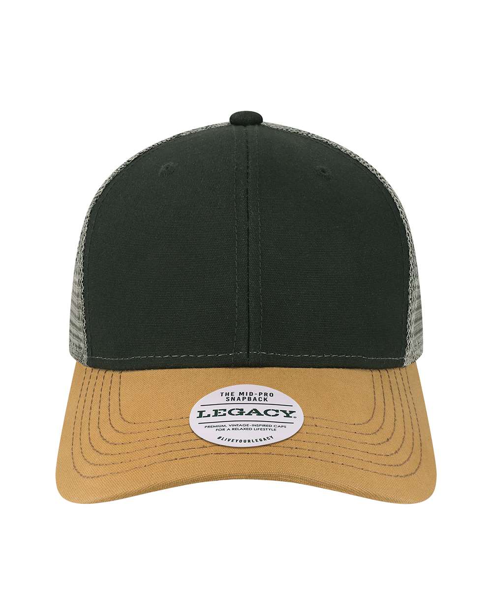 Legacy Mid-Pro Snapback Trucker Cap