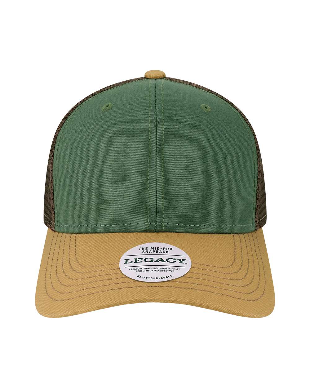 Legacy Mid-Pro Snapback Trucker Cap