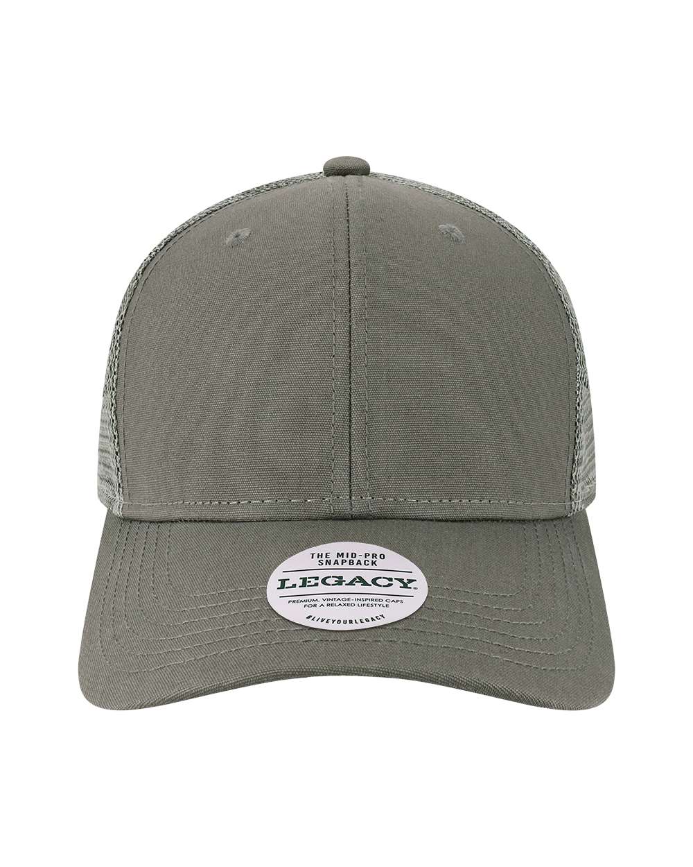 Legacy Mid-Pro Snapback Trucker Cap