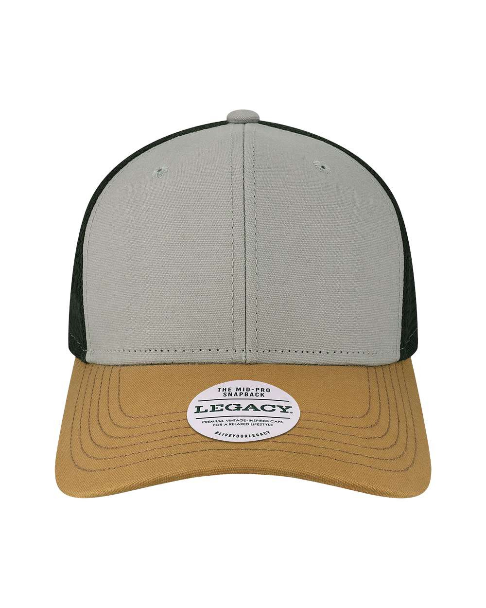 Legacy Mid-Pro Snapback Trucker Cap