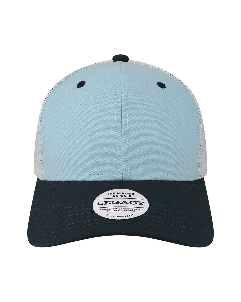 Legacy Mid-Pro Snapback Trucker Cap