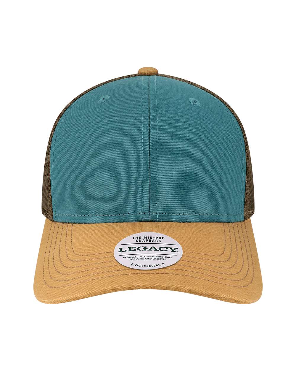 Legacy Mid-Pro Snapback Trucker Cap