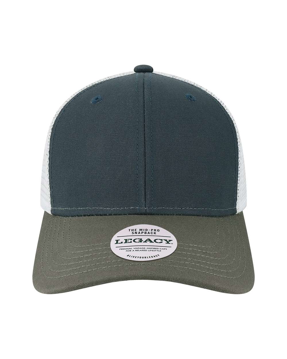 Legacy Mid-Pro Snapback Trucker Cap