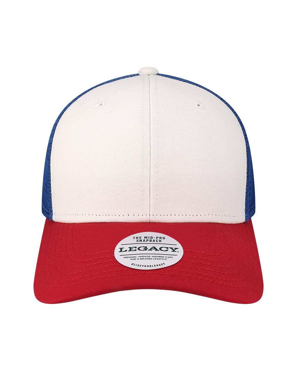 Legacy Mid-Pro Snapback Trucker Cap