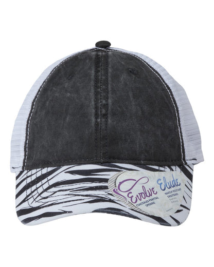 Infinity Her Janet Women's Animal Print Mesh Back Cap
