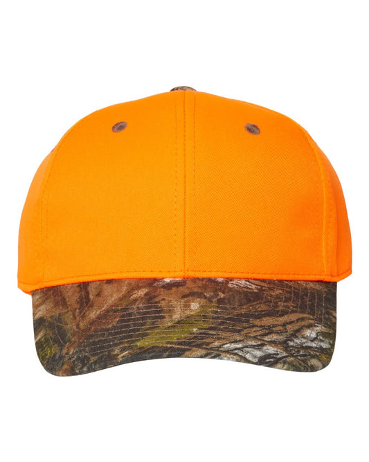 Outdoor Cap Blaze Crown with Camo Visor Cap