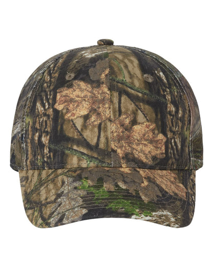 Outdoor Cap Mesh-Back Camo Cap