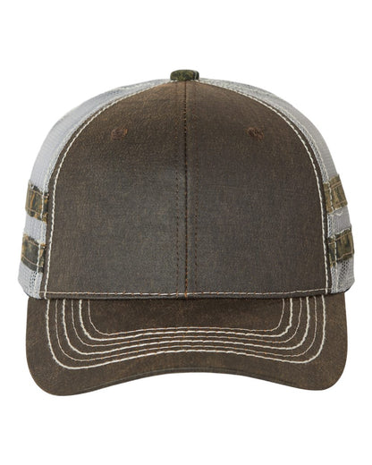 Outdoor Cap Frayed Camo Stripes Mesh-Back Cap