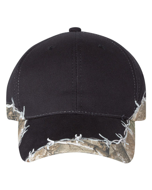 Outdoor Cap Camo with Barbed Wire Cap