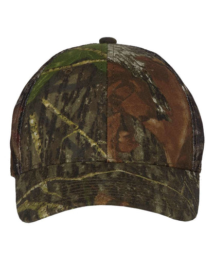 Outdoor Cap Mesh-Back Camo Cap