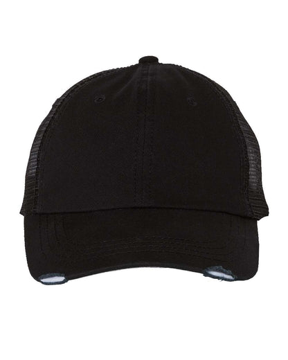 Mega Cap Frayed-Bill Twill Cap