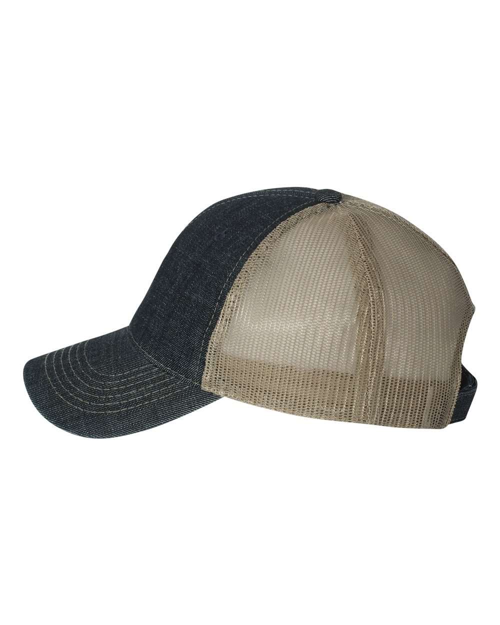Outdoor Cap Denim Mesh Back Cap