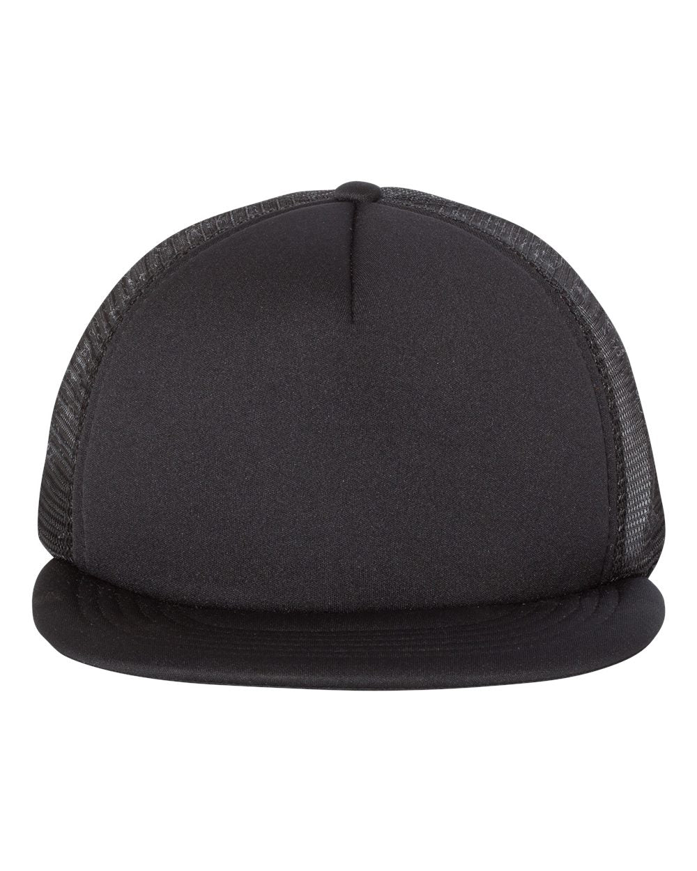 Mega Cap Foam Front Flat Bill Trucker Cap