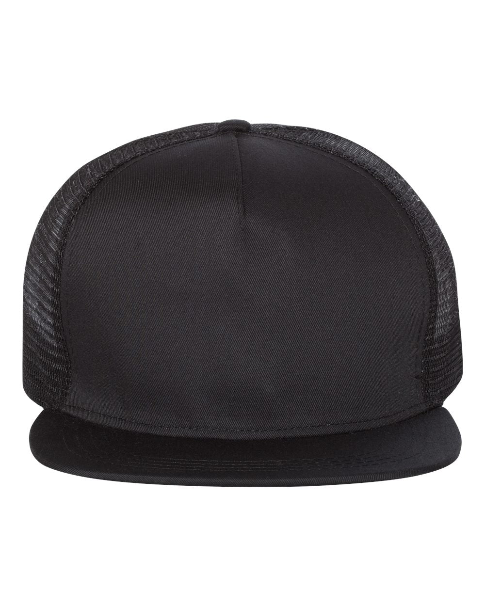 Mega Cap Flat Bill Trucker Cap