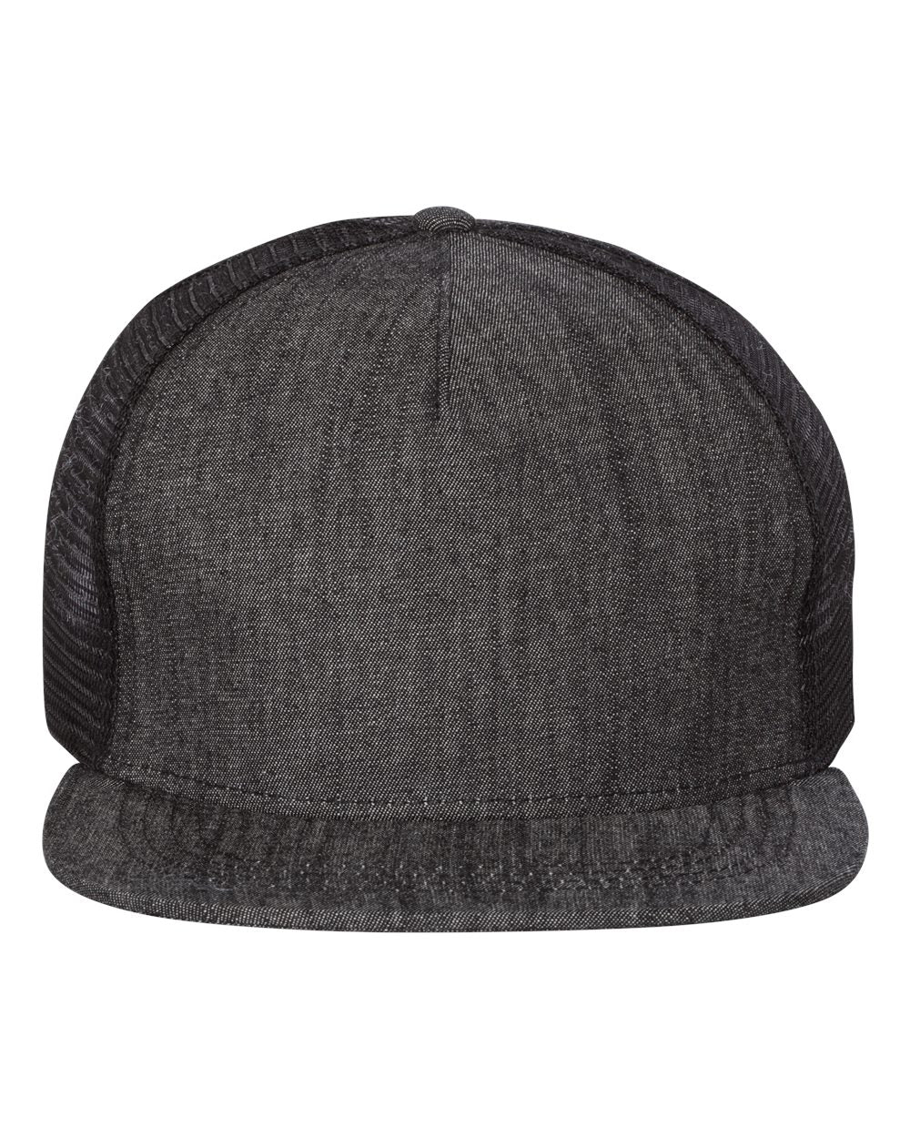 Mega Cap Flat Bill Trucker Cap