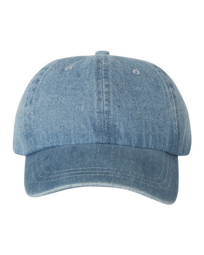 Mega Cap Washed Denim Cap