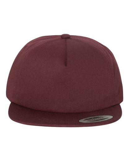 Yupoong Classic Unstructured Five-Panel Snapback Cap