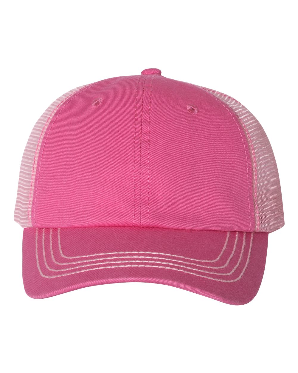 Mega Cap Washed Twill Trucker Cap