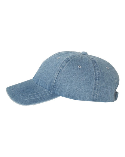 Mega Cap Washed Denim Cap