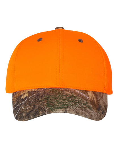 Outdoor Cap Blaze Crown with Camo Visor Cap