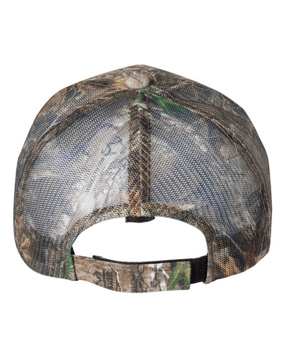 Outdoor Cap Mesh-Back Camo Cap