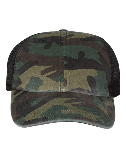 Richardson Washed Printed Trucker Cap