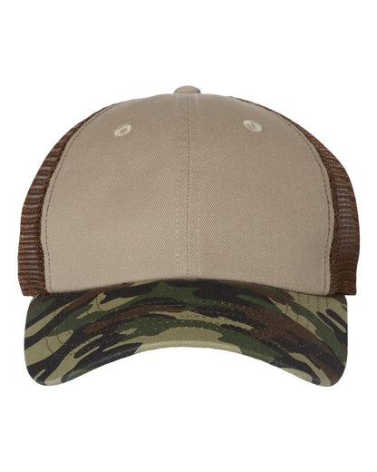 Sportsman Contrast-Stitch Mesh-Back Cap