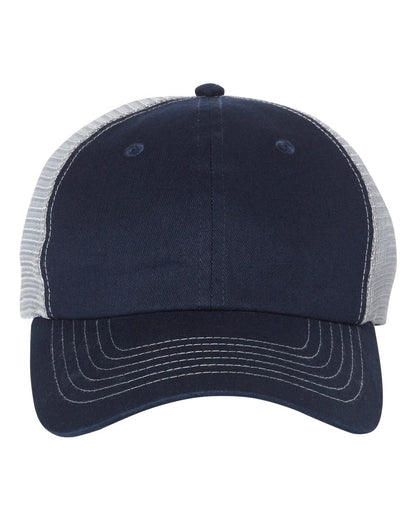 Sportsman Contrast-Stitch Mesh-Back Cap
