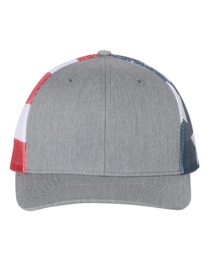 Richardson Printed Mesh Trucker Cap