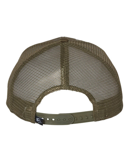 Outdoor Cap Debossed Stars and Stripes Mesh-Back Cap