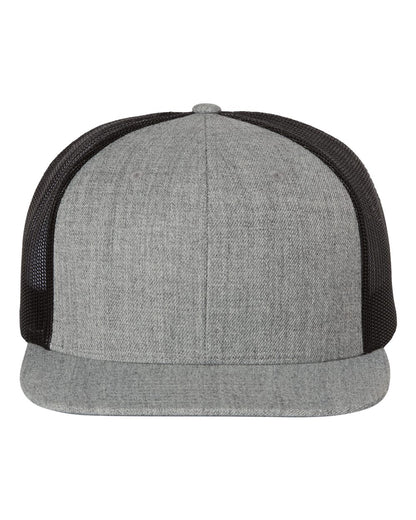 Richardson Wool Blend Flat Bill Trucker Cap