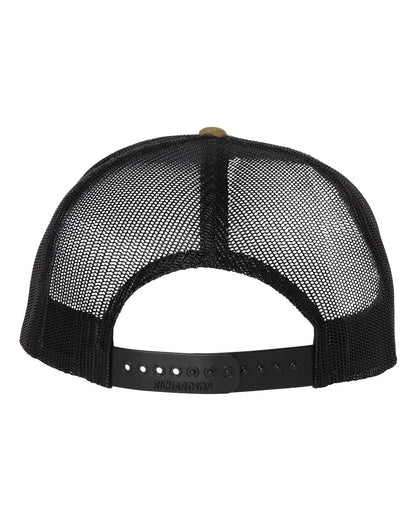 Richardson Wool Blend Flat Bill Trucker Cap