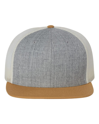 Richardson Wool Blend Flat Bill Trucker Cap