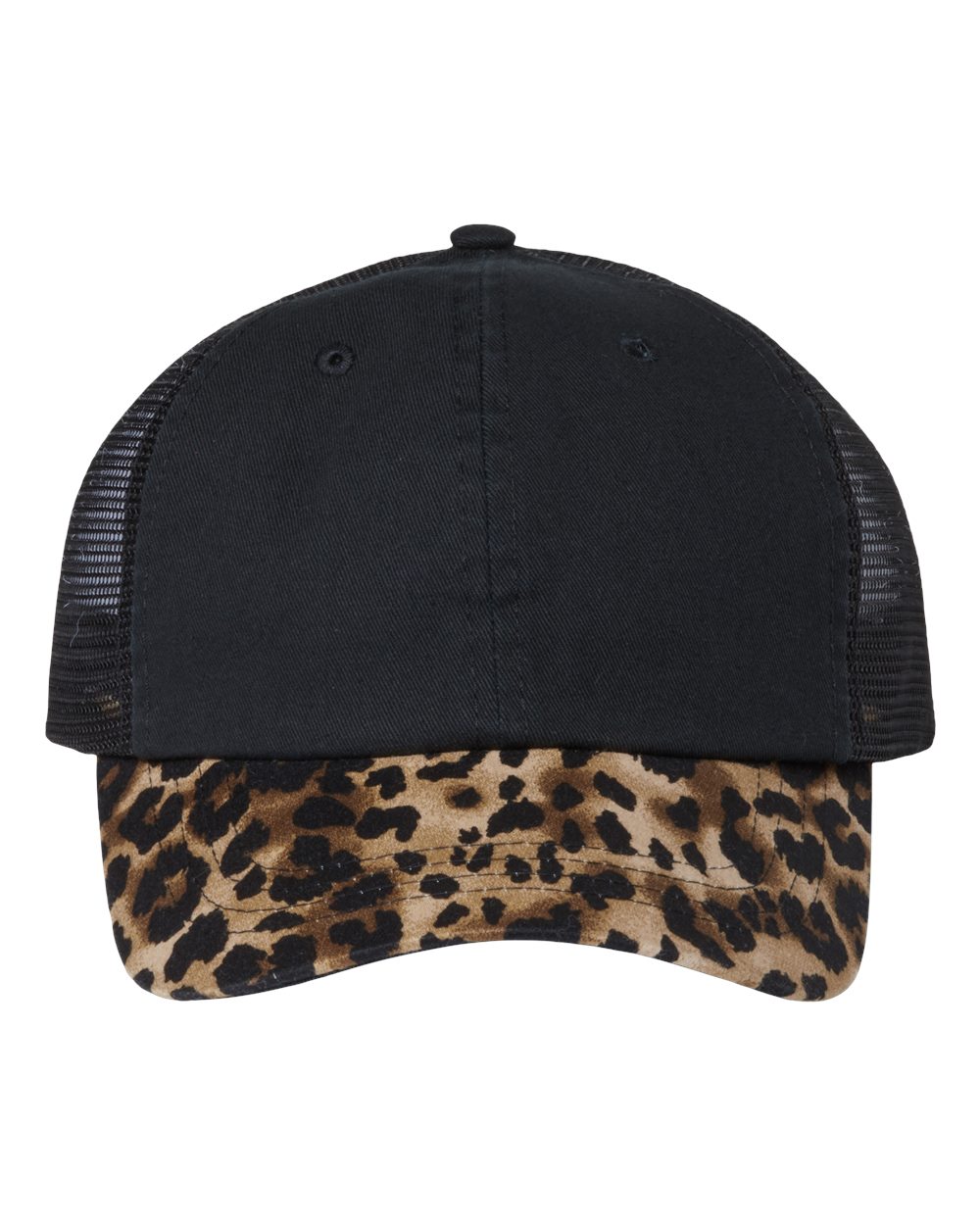 Mega Cap Leopard Fashion Trucker Cap